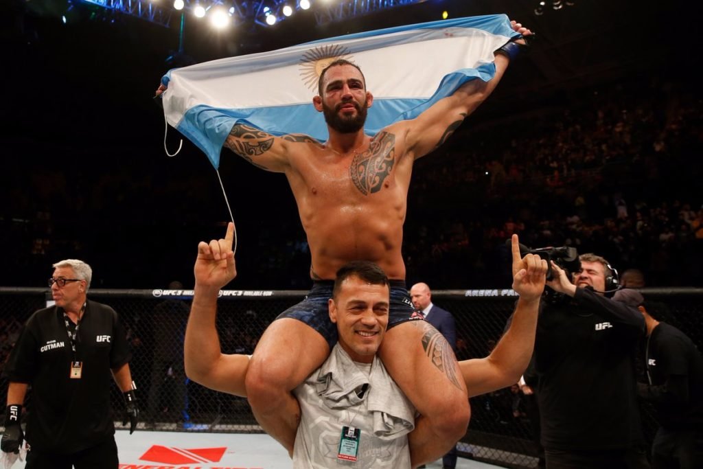 Ponzinibbio apunta al cinturón de peso wélter (UFC Twitter)