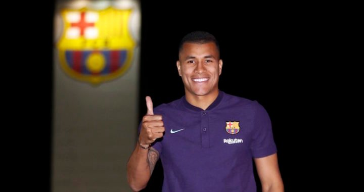 FC Barcelona anunció al defensor colombiano Jeison Murillo