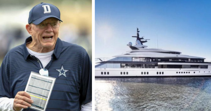 Dueño de los Dallas Cowboys gasta $250 millones en este lujoso yate