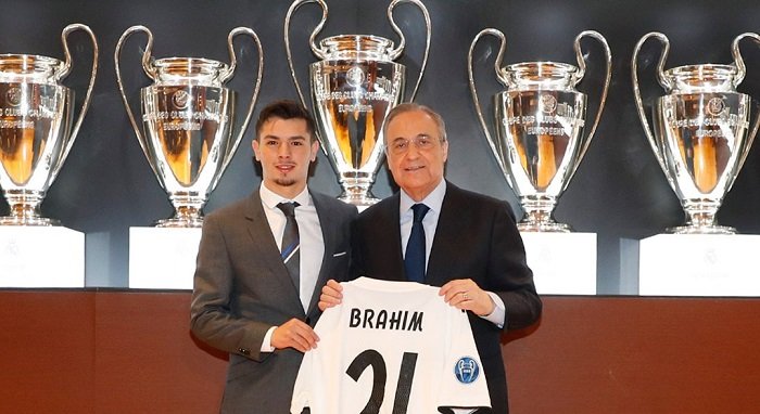 Brahim Díaz es una apuesta fuerte del Real Madrid a futuro (Twitter Real Madrid)