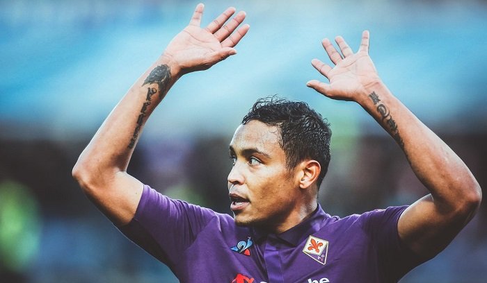 Muriel debutó con Fiorentina anotando doblete (Twitter Fiorentina)