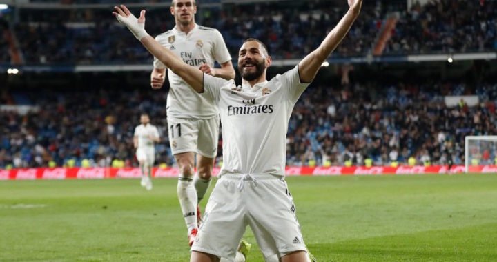 Benzema sentenció la victoria del Real Madrid en el último suspiro