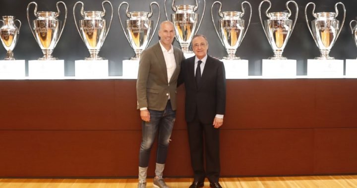 Real Madrid hizo oficial el regreso de Zinedine Zidane al banquillo merengue