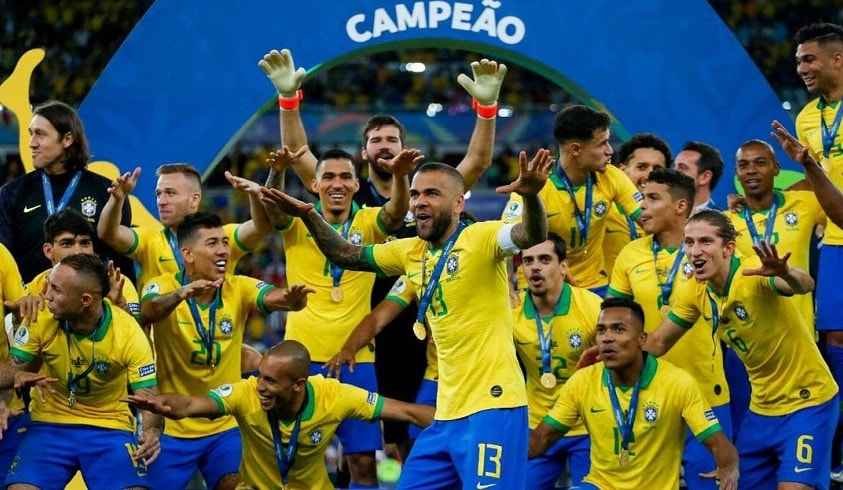 Brasil se tituló por novena vez en la Copa América (Twitter Copa América)