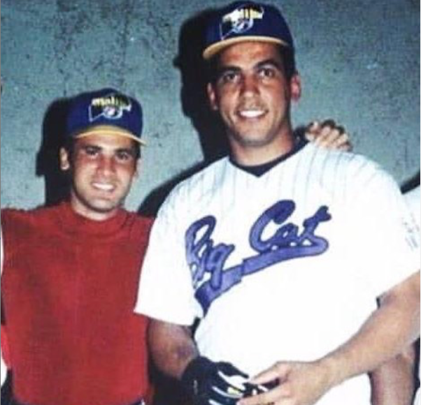 Omar Vizquel y Andrés Galarraga