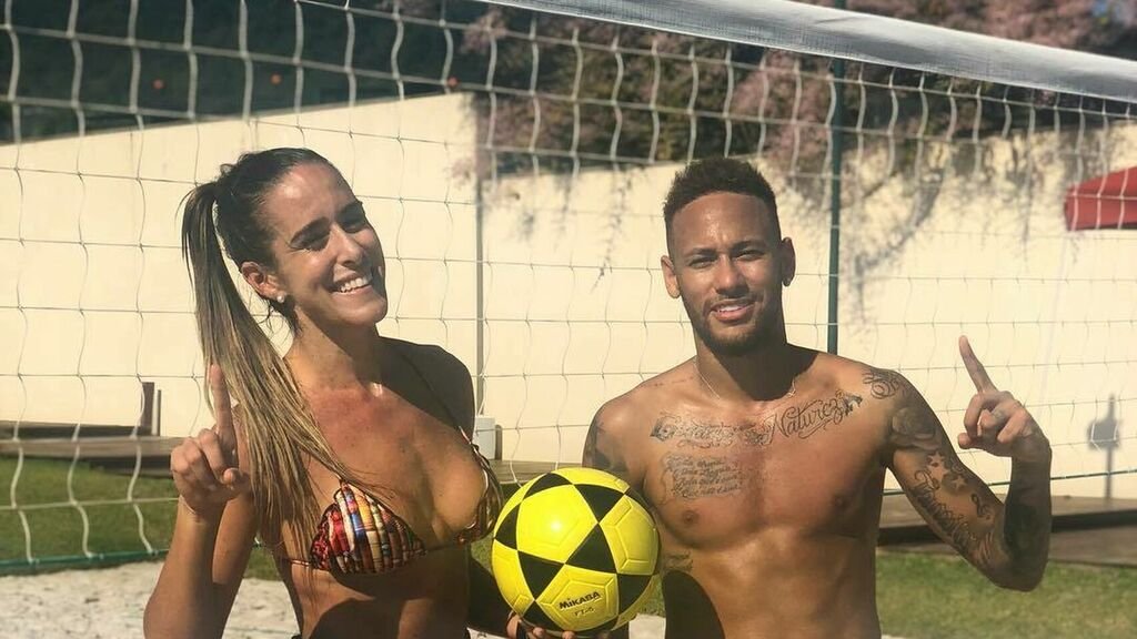 Neymar y Natalia Guitler
