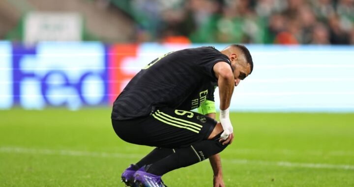Real Madrid pierde a Benzema por unas tres semanas