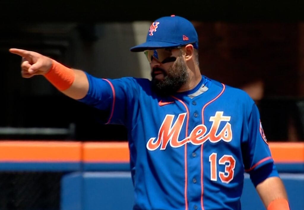 This is a 2020 photo of Luis Guillorme of the New York Mets