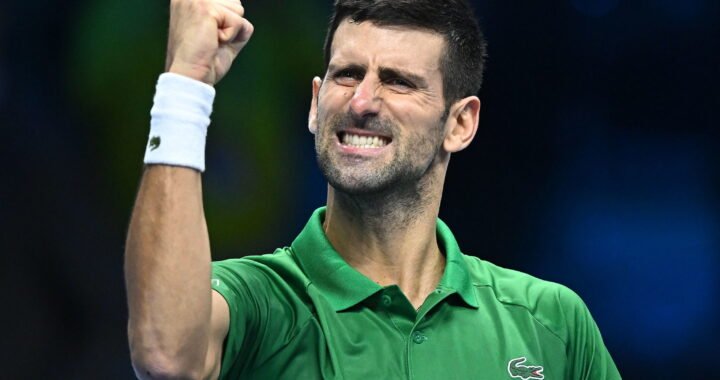 Djokovic superó a Rublev y avanzó a las semifinales del ATP Finals
