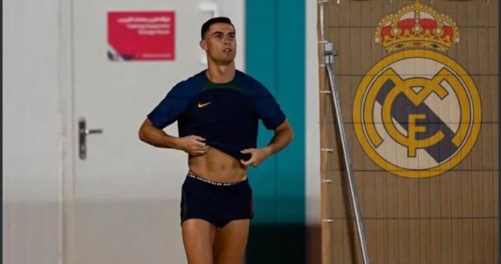 Cristiano Ronaldo en Madrid: se está entrenando en Valdebebas