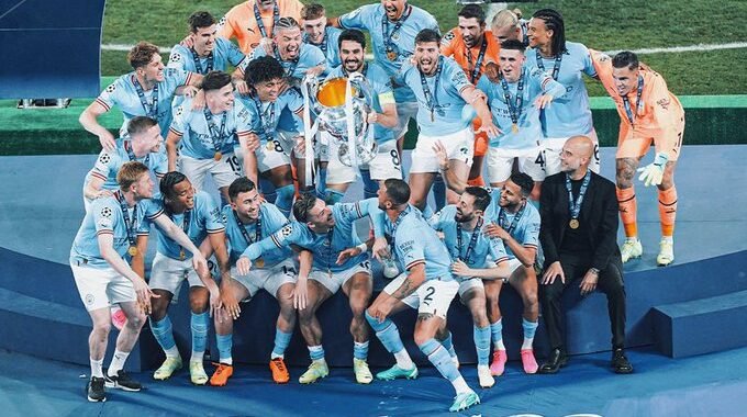Manchester City conquistó por primera vez la Champions League