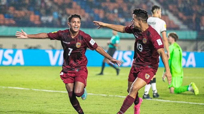 Vinotinto sub-17 goleó a Nueva Zelanda en su debut en el Mundial de Indonesia