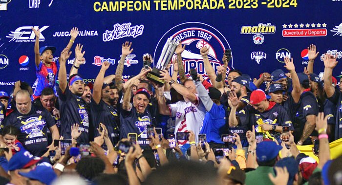 Tiburones de La Guaira campeones de la temporada 2023-2024 de la LVBP