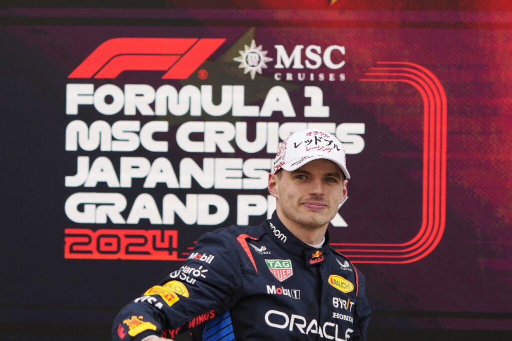 Max Verstappen, campeón en Japón