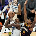Timberwolves barren a los Suns en la primera ronda de la postemporada