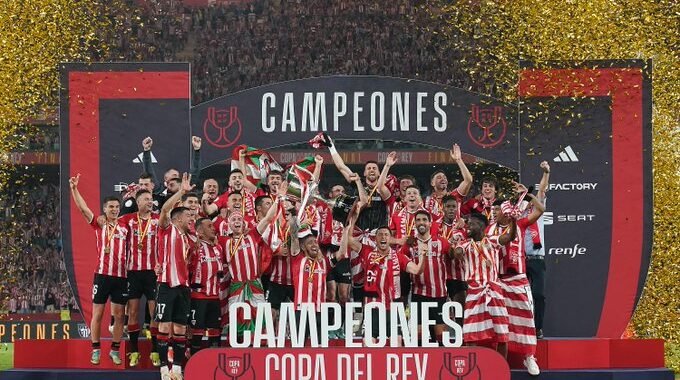 Athletic Club vuelve a ser campeón de la Copa del Rey 40 años después