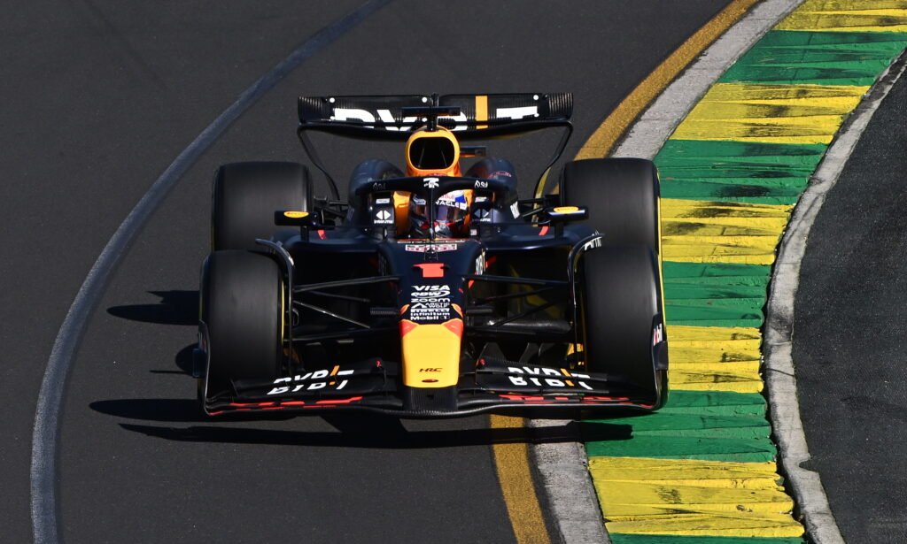 Max Verstappen durante el GP de Australia