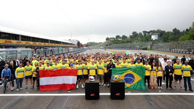 El homenaje que le rindieron a Ayrton Senna