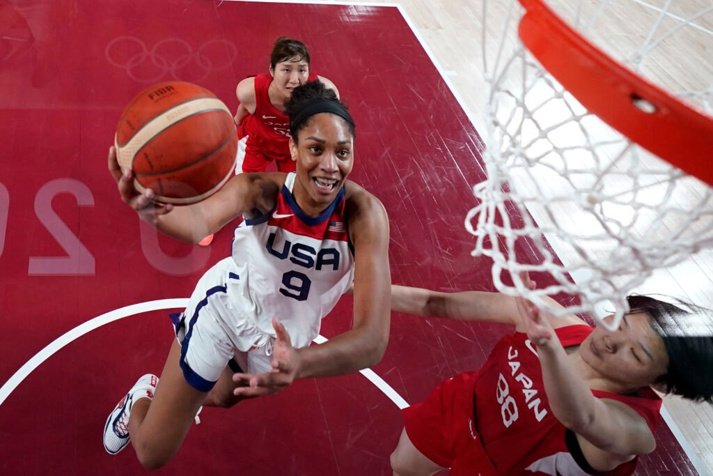 A'ja Wilson es una de las mejores jugadoras del baloncesto femenino en la actualidad. (Eric Gay/AP Photo)