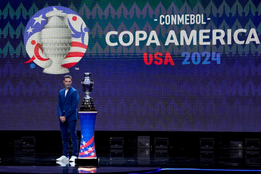 Argentina, actual campeona, es una de las favoritas para la Copa América Estados Unidos 2024. (Lynne Sladky/AP Photo)