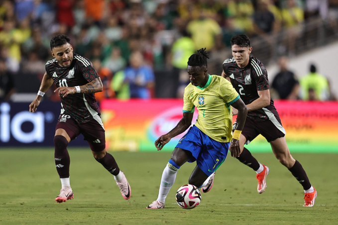 Vinícius Júnior será el líder de la Selección de Brasil en la Copa América 2024.