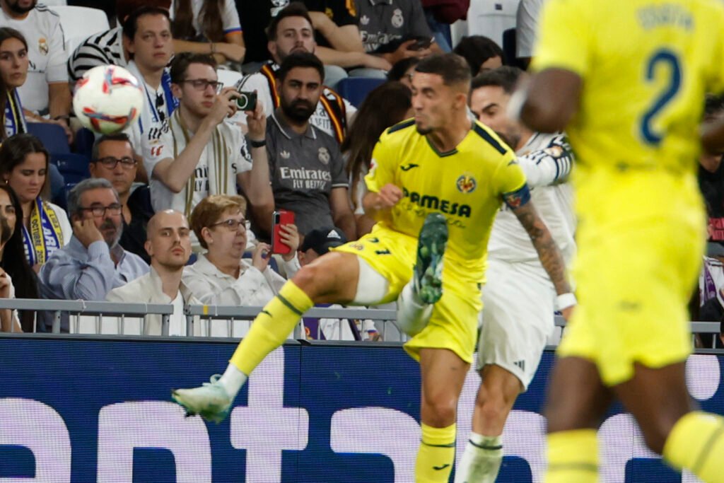 El momento de la lesión de Dani Carvajal este sábado con el Real Madrid.