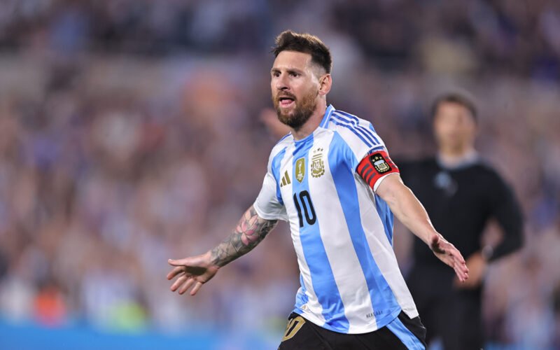 Lionel Messi fue la gran figura de la goleada de Argentina ante Bolivia en Buenos Aires.